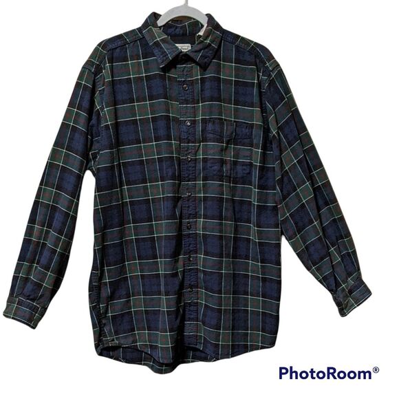L.L. Bean Other - L.L Bean men's flannel long sleeve plaid cotton  casual wear layering L …